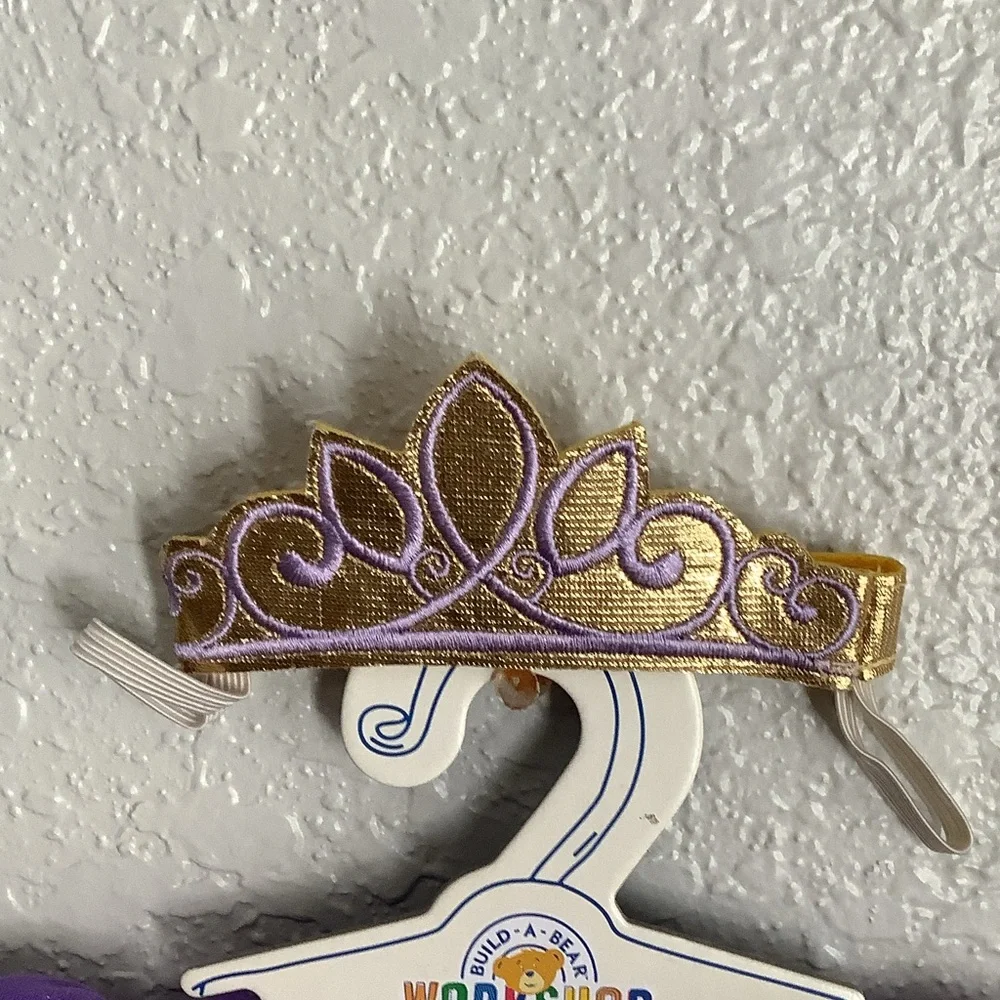 Build-A-Bear Princess Outfit with Purple and Silver - Picture 2 of 6